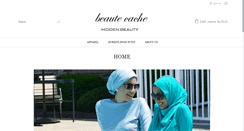 Desktop Screenshot of beautecache.com